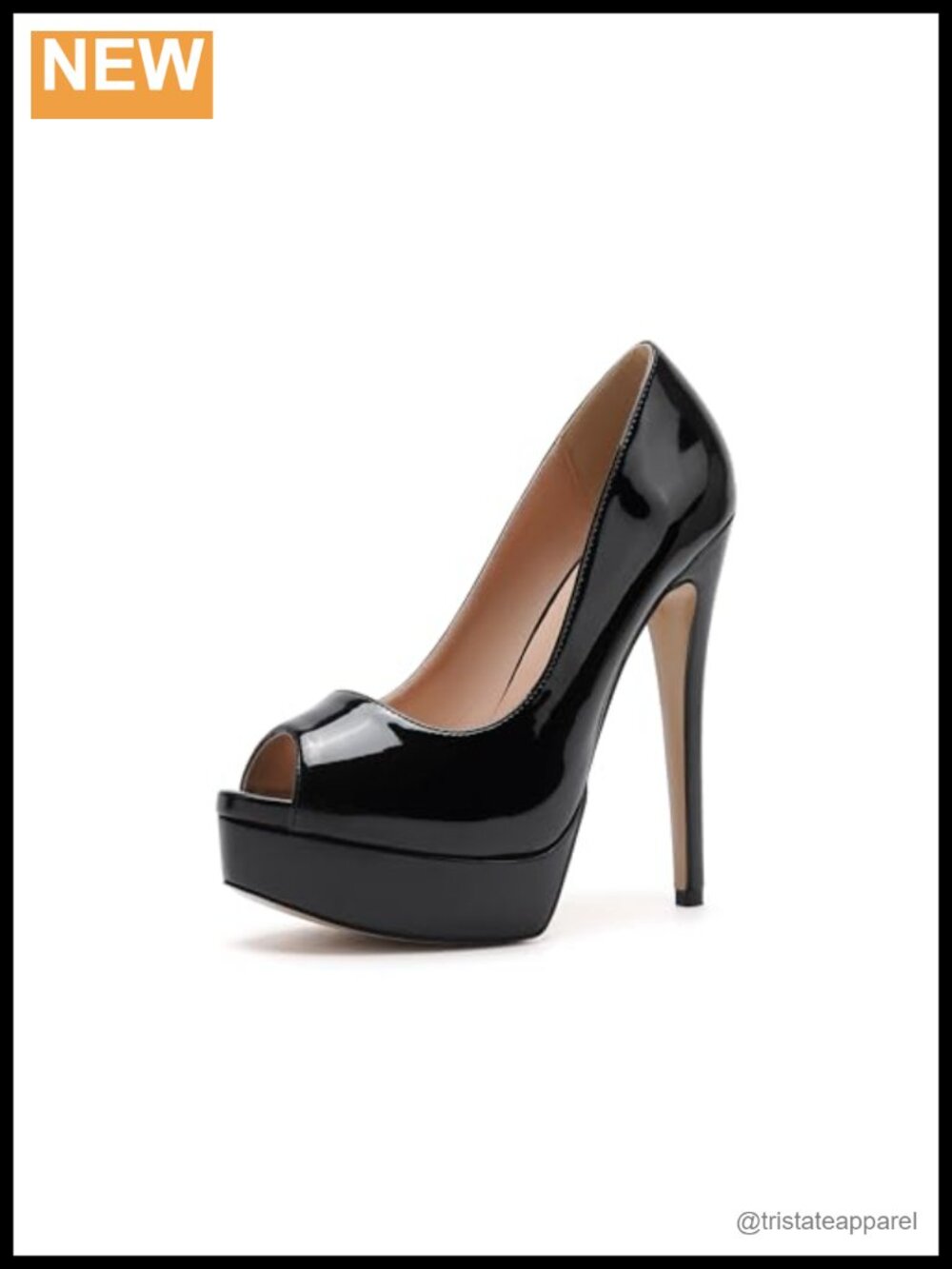 Womens Platform Stiletto Heels Peep Toe Pumps 6 Inch Exotic Dance Shoes